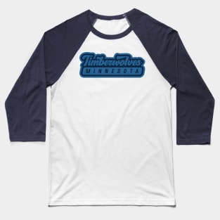 innesota Timberwolves 02 Baseball T-Shirt